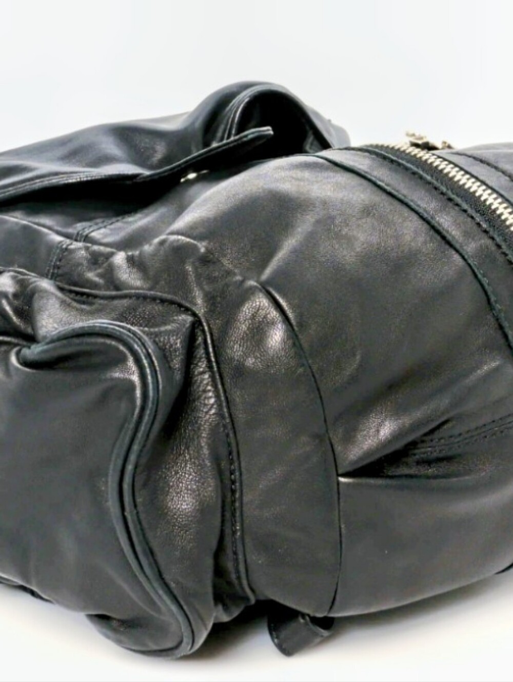 Alexander Wang Black Leather Marti Converible Backpack - Picture 10 of 15
